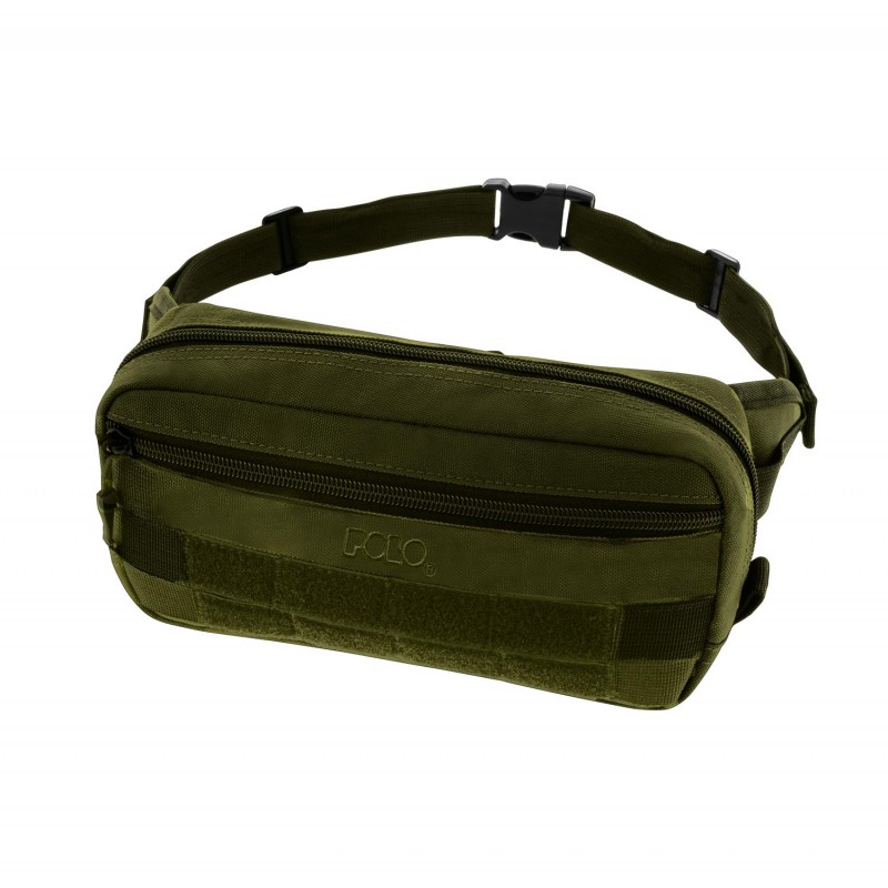 Τσαντάκι Μέσης Command Πράσινο 22x5x11Cm Polo