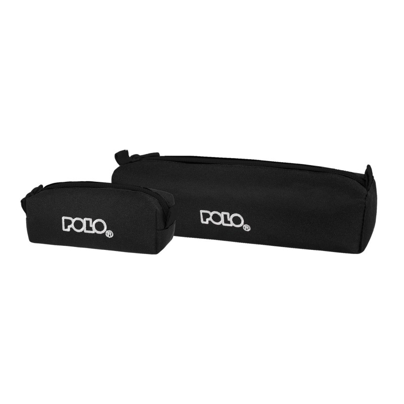 Κασετίνα Βαρελάκι Original Wallet Μαύρη 23x6x7Cm Polo