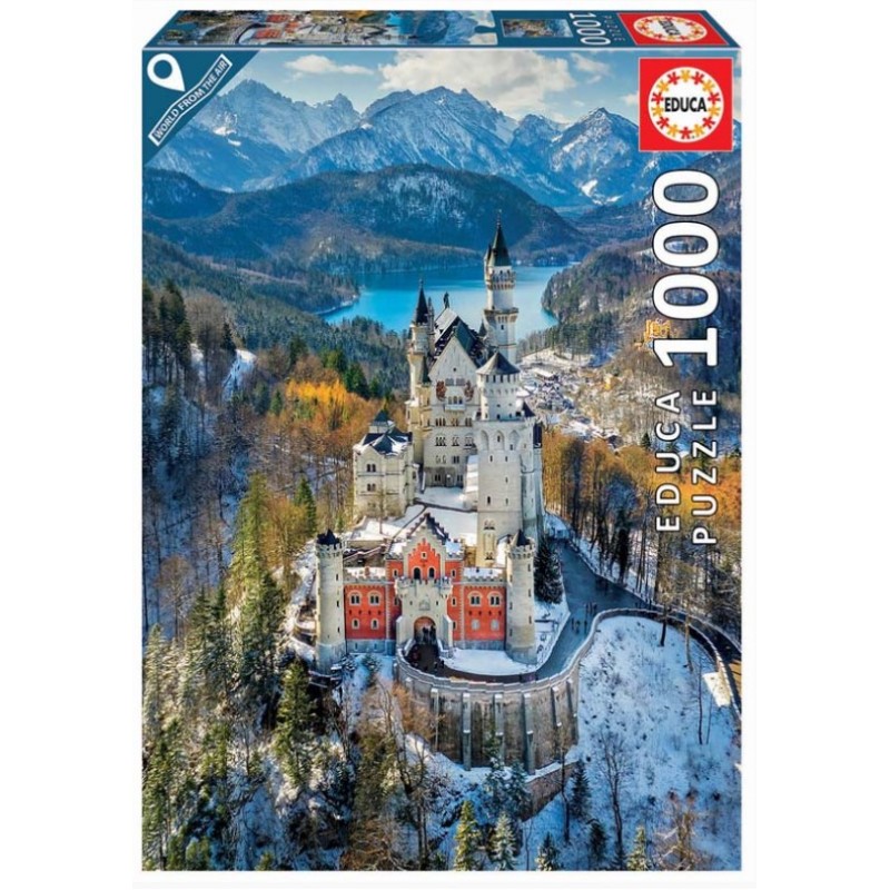 Puzzle 1000Τμχ  Nueschwanstein Castle Germany Educa 