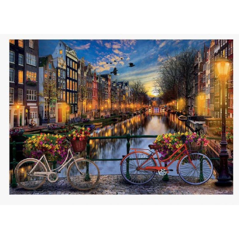 Puzzle 2D 2000Τμχ Love Amsterdam Educa