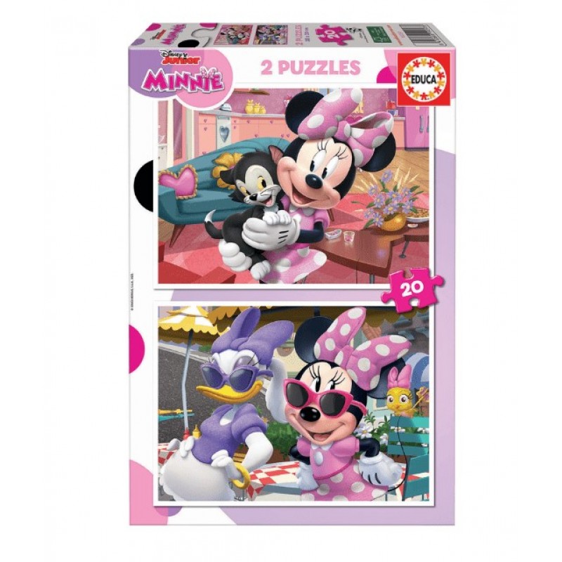 Puzzle 2×20Τμχ Minnie Mouse Educa Remoundo 