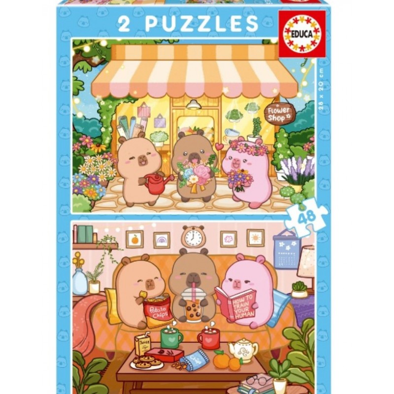 Παιδικό Puzzle x2 Για 4+ Ετών 48Τμχ Educa