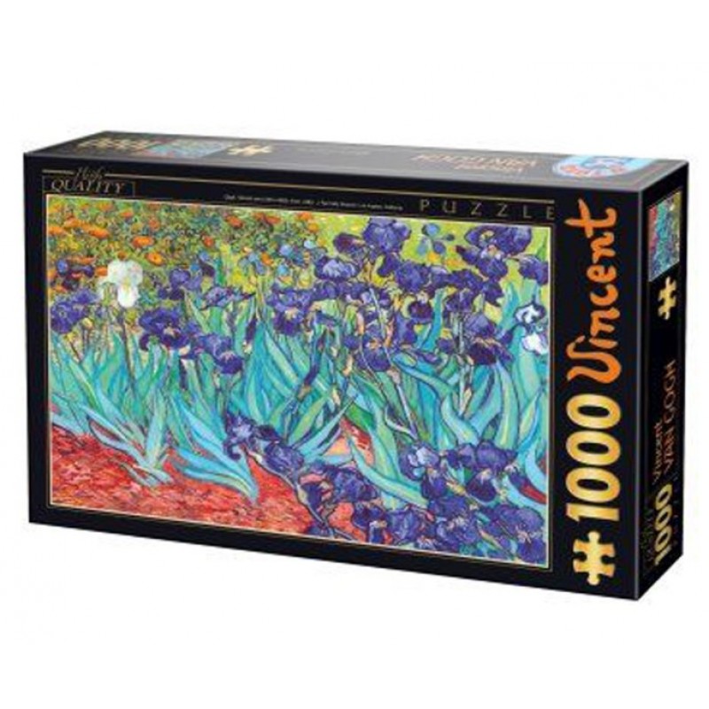 Puzzle 1000 V. Van Gogh : Irises Educa