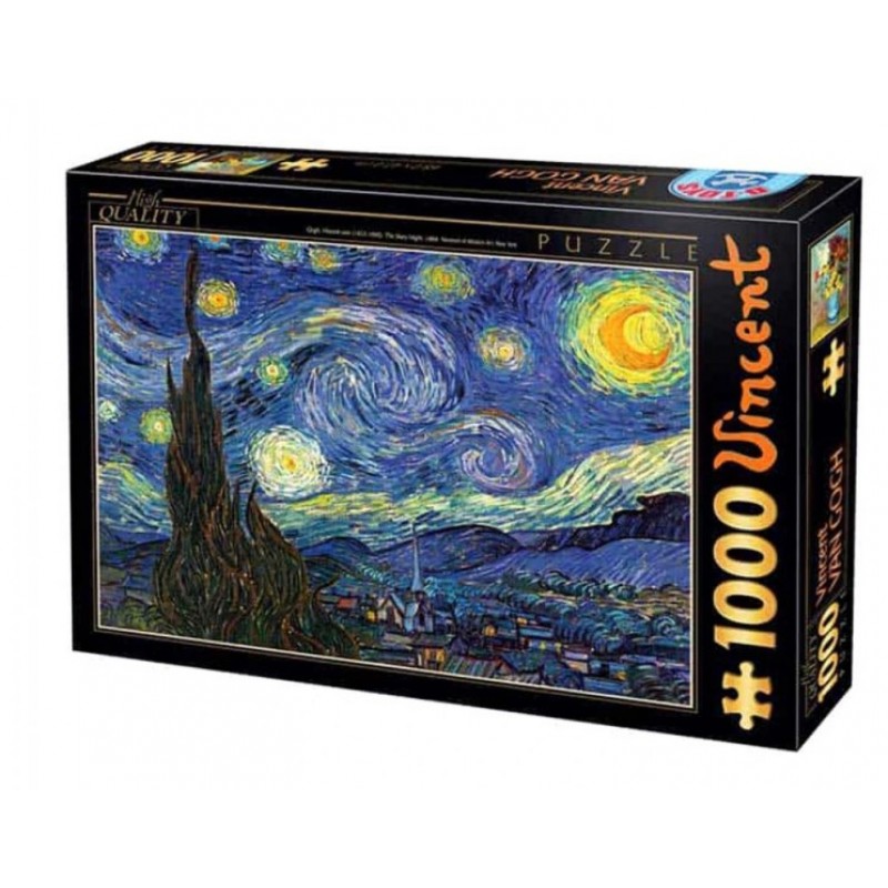 Puzzle Van Gogh The Starry Night 1000 Τμχ Remoundo 