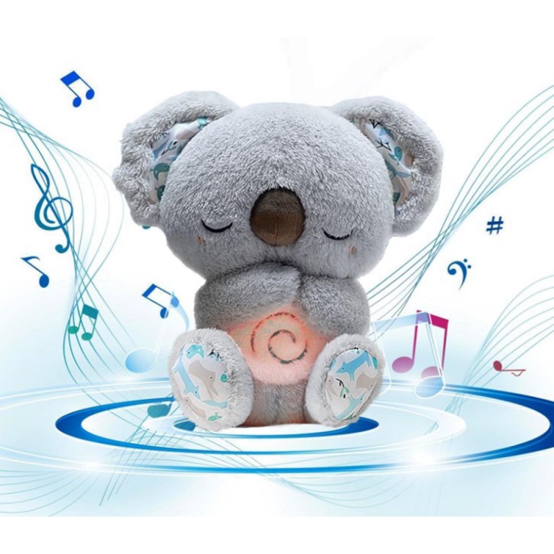 Κοάλα Που Ανασαίνει Με Φως, Μουσική Και Λευκούς Ήχους Lazarid