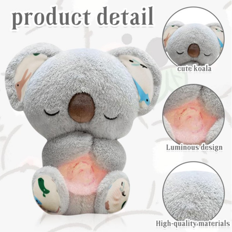 Κοάλα Που Ανασαίνει Με Φως, Μουσική Και Λευκούς Ήχους Lazarid