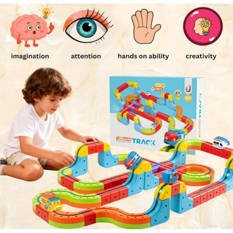 Μαγνητικό Τρενάκι 10τμχ Lazarid