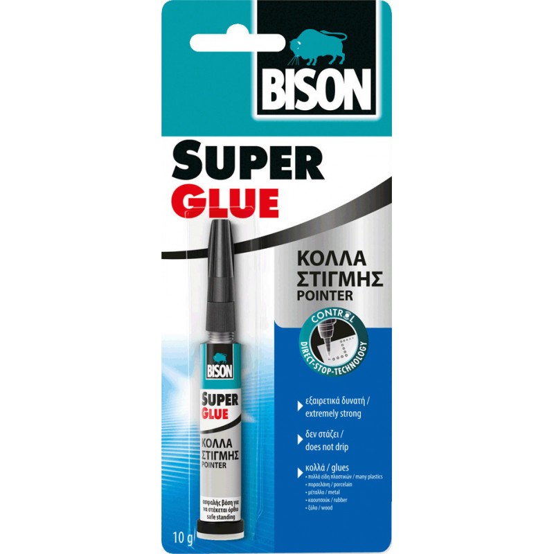 Bison Κόλλα Gel Στιγμής Super Glue Pointer 10gr