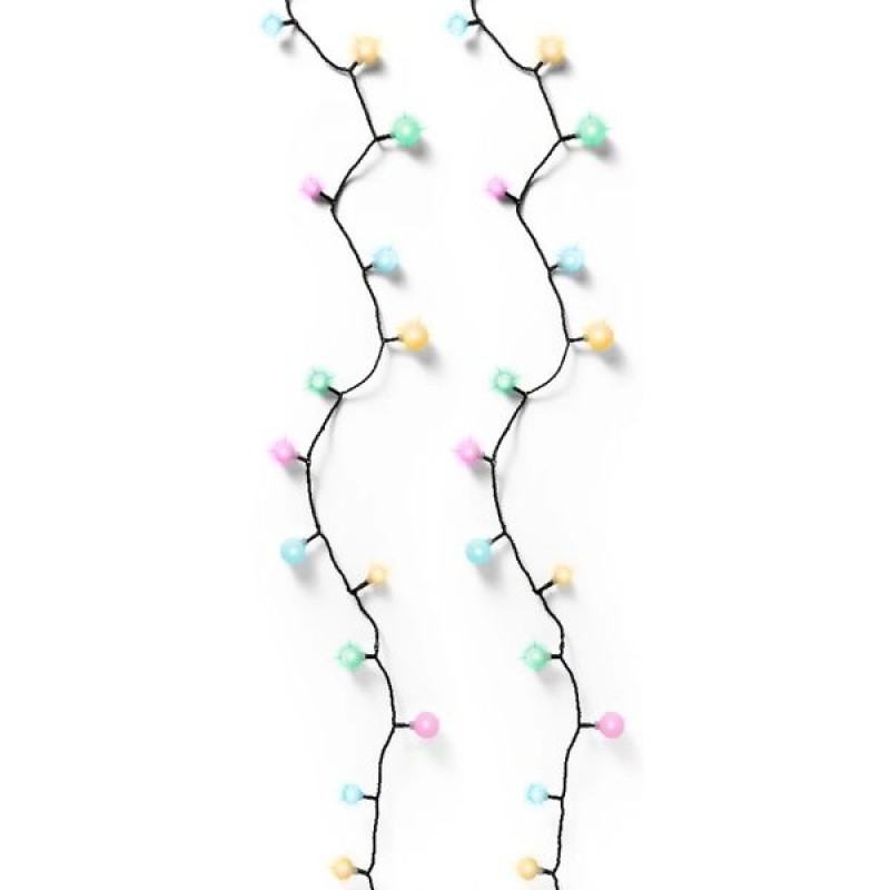 Σειρά 120 LED Ball Πολύχρωμα 12m Με Προγράμματα ΙΡ44 Μαύρο Καλώδιο XL3BALL120-MULTI/31V Epam 