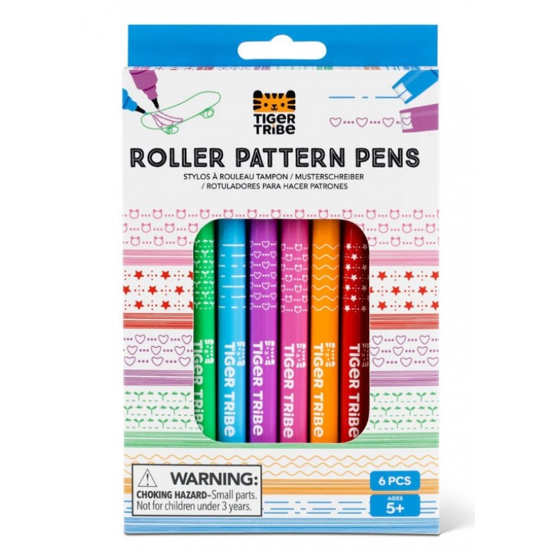 Στυλό Rollerball Σετ Διαφόρων Χρωμάτων 6τμχ Tiger Tribe Yolo 