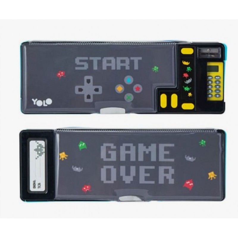 Μαγνητική Κασετίνα Black Gaming Retro Plus Yolo