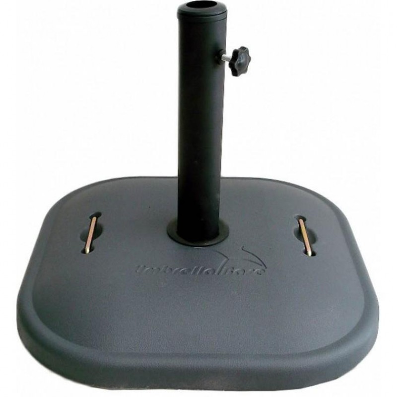 Βάση Ομπρέλας 25Kg Τετράγωνη 50X50Εκ . γκρι Ankor