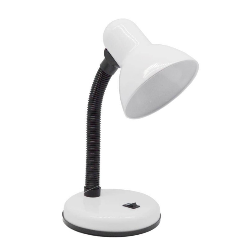 Φωτιστικό Γραφείου Μεταλλικό Άσπρο ( E27-40W ) 30Εκ . ankor