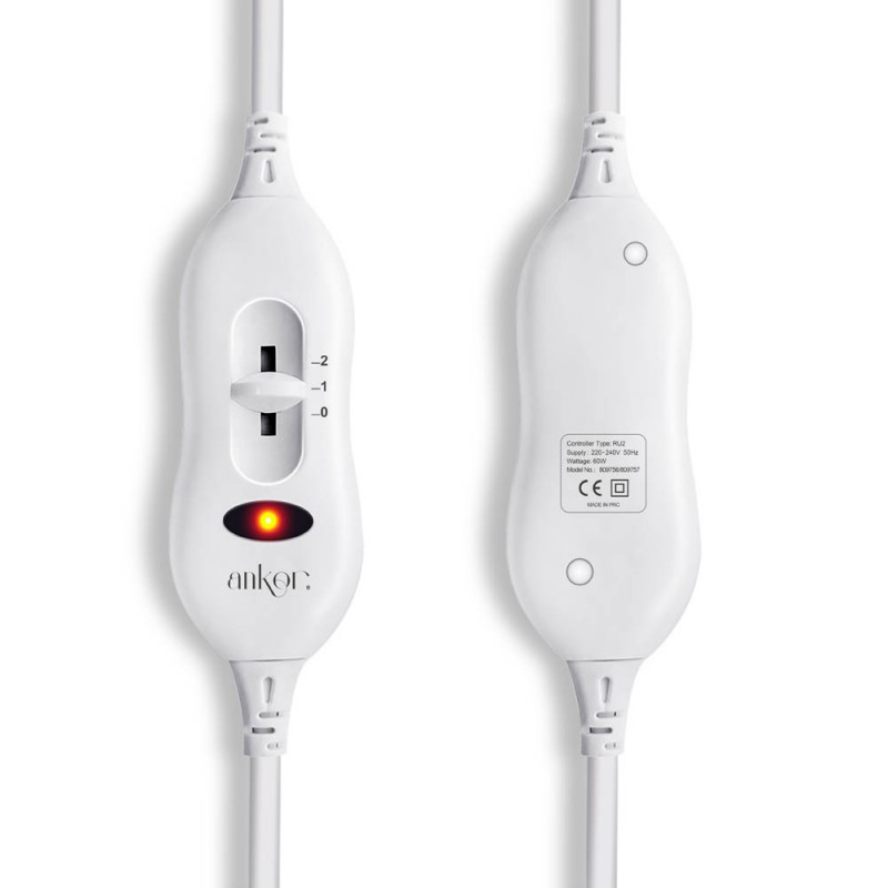 Ηλεκτρική Κουβέρτα Μονή 80X150Εκ  60W Ankor