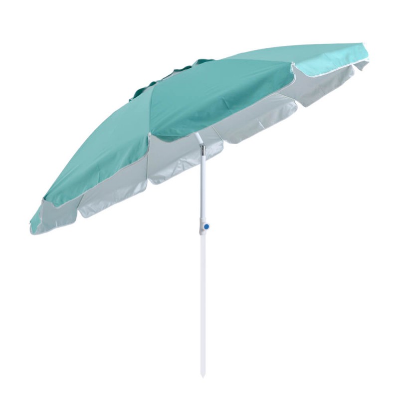 Ομπρέλα Θαλάσσης Με Αεραγωγό 2 , 25M 140Gr/Gsm Τιρκουαζ Ankor