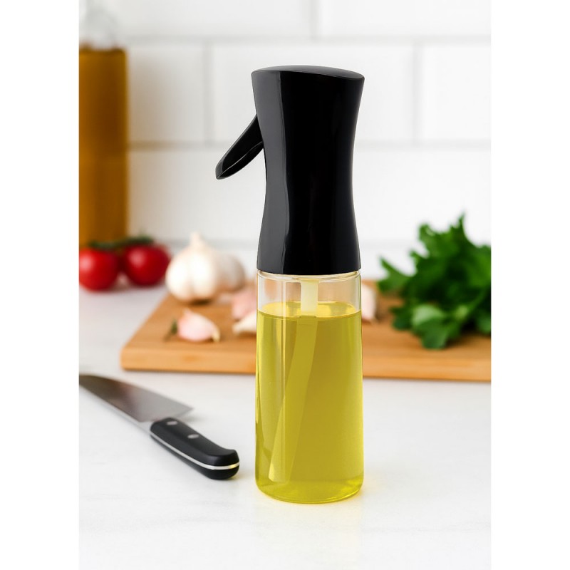 Σπρέι Λαδιού Πλαστικό Σε Μαύρο Χρώμα 200Ml 5X20Εκ . ankor