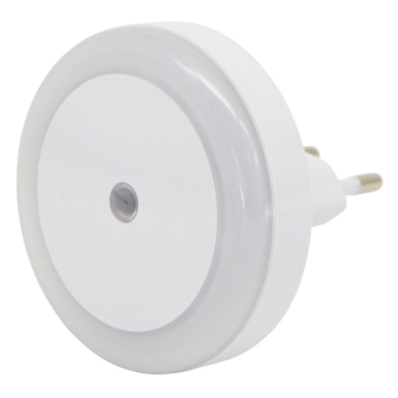 Φωτάκι Νυκτός Led 0.5W Με Αισθητήρα Και Θερμό Φως 3000K 6x6x6.5Εκ . Ankor