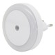 Φωτάκι Νυκτός Led 0.5W Με Αισθητήρα Και Θερμό Φως 3000K 6x6x6.5Εκ . Ankor