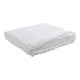 Κουβέρτα Fleece Με Βελούδινη Ύφη Σε Άσπρο Χρώμα 150X200Εκ . Ankor