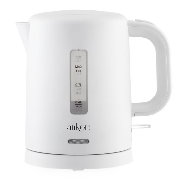 Βραστήρας Ankor 1.0Lt 1100W Άσπρος Ματ