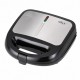 Τοστιέρα 2 Σε 1 Με Αποσπώμενες Πλάκες Grill Και Sandwich Inox Με Μαύρο Χρώμα 950W Ankor
