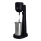 Φραπιερα Επιτραπέζια Ankor 100W Μαύρη Με Inox Δοχείο 500Ml