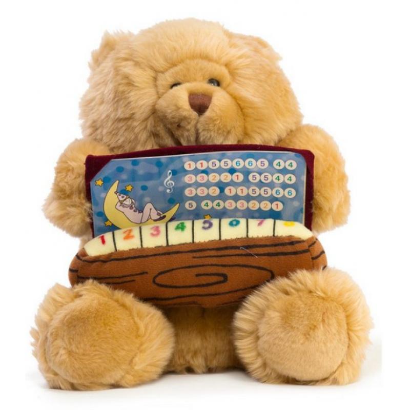 Το Αρκουδάκι Πιανίστας (Πάνινο Με Ήχο) Εκδόσεις Σαββάλας