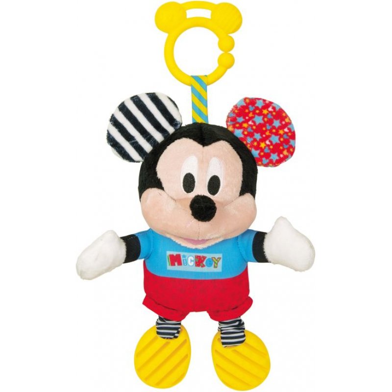 Κουδουνίστρα-Χνουδωτό Mickey Disney Baby