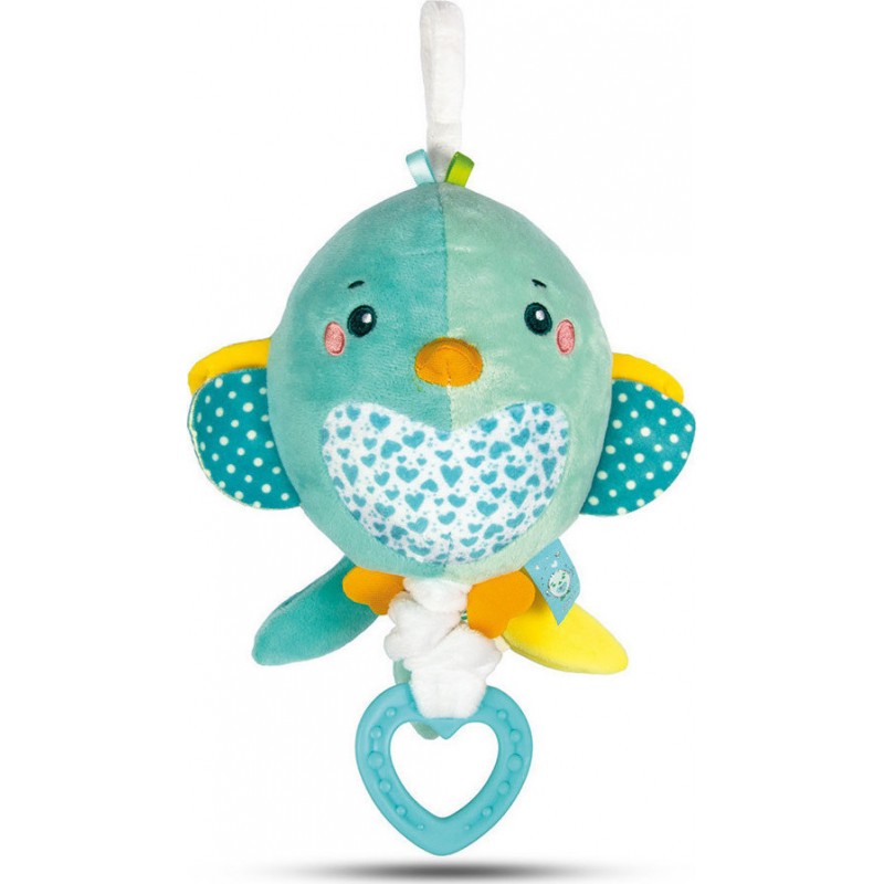 Μουσικό Κρεμαστό Χνουδωτό πουλάκι