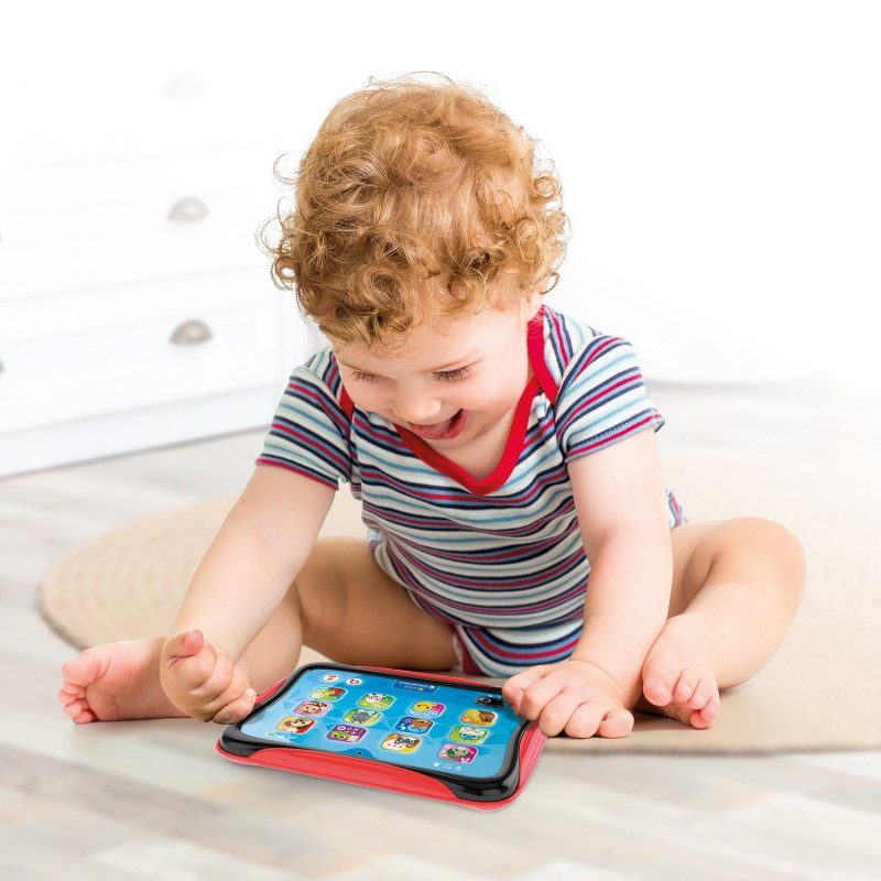 Baby Clementoni Βρεφικό Εκπαιδευτικό Παιχνίδι Ταμπλετάκι Για 12+ Μηνών - Μιλάει Ελληνικά As Company