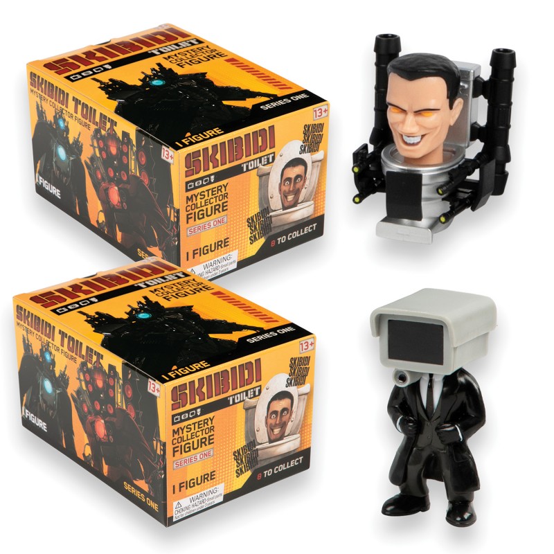 Skibidi Toilet Συλλεκτική Φιγούρα Μονή 11cm Για 6+ Χρονών As Company