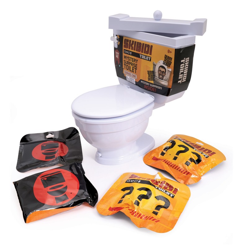 Skibidi Toilet Τουαλέτα με Αξεσουάρ​ Για 6+ Χρονών As Company