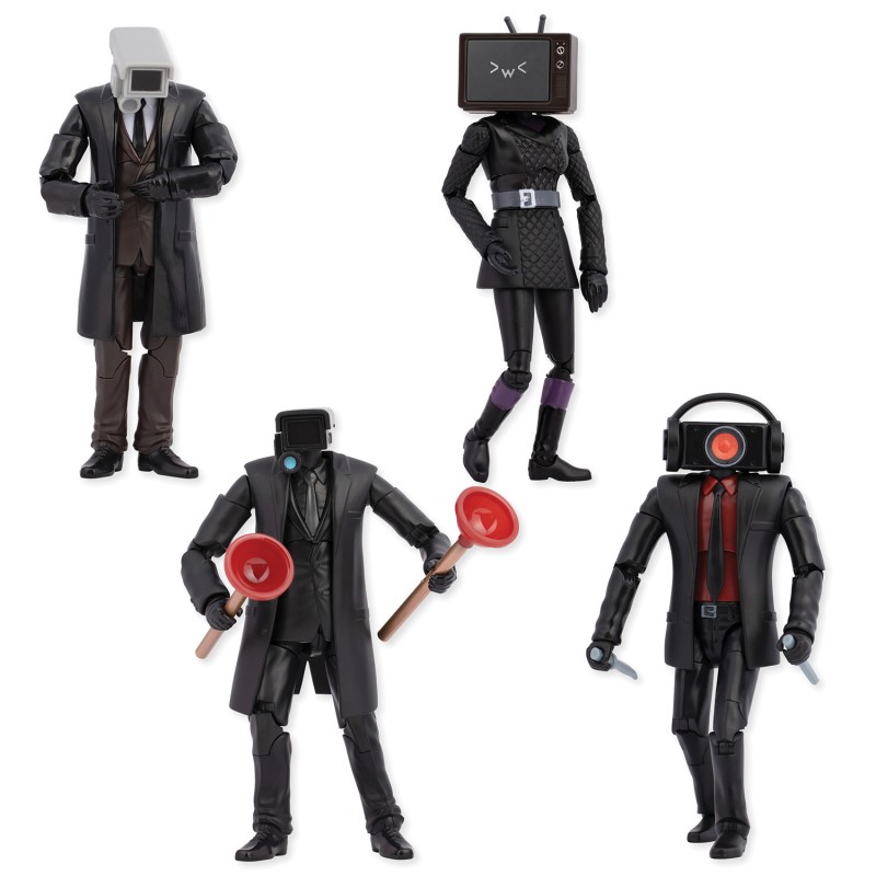 Skibidi Toilet Συλλεκτική Φιγούρα Μονή 15cm Για 6+ Χρονών As Company