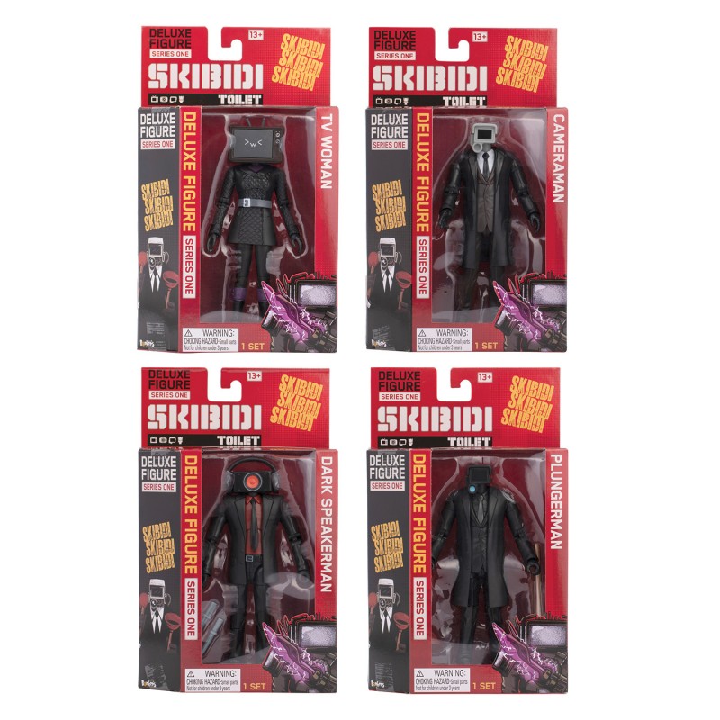 Skibidi Toilet Συλλεκτική Φιγούρα Μονή 15cm Για 6+ Χρονών As Company