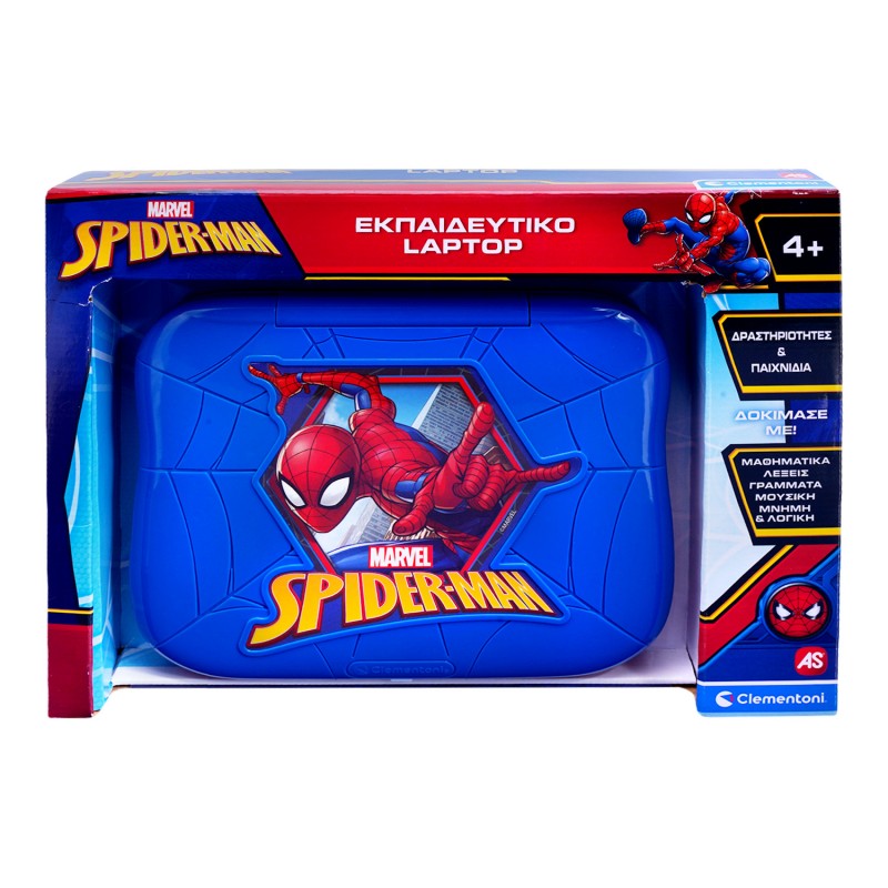 Clementoni Εκπαιδευτικό Laptop Marvel Spiderman Για 4+ Χρονών As Company