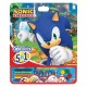 Giga Block Σετ Ζωγραφικής Sonic The Hedgehog 5 Σε 1 Για 3+ Χρονών As Company