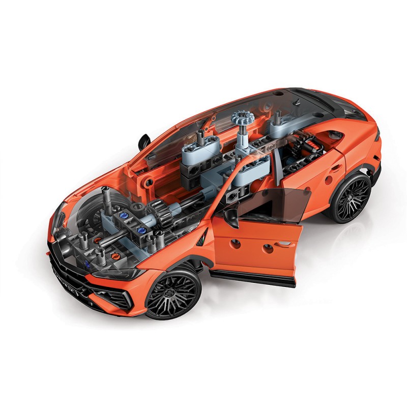 Μαθαίνω Και Δημιουργώ Build Εκπαιδευτικό Παιχνίδι Εργαστήριο Μηχανικής Lamborghini Urus SE Για 8+ Χρονών As Company