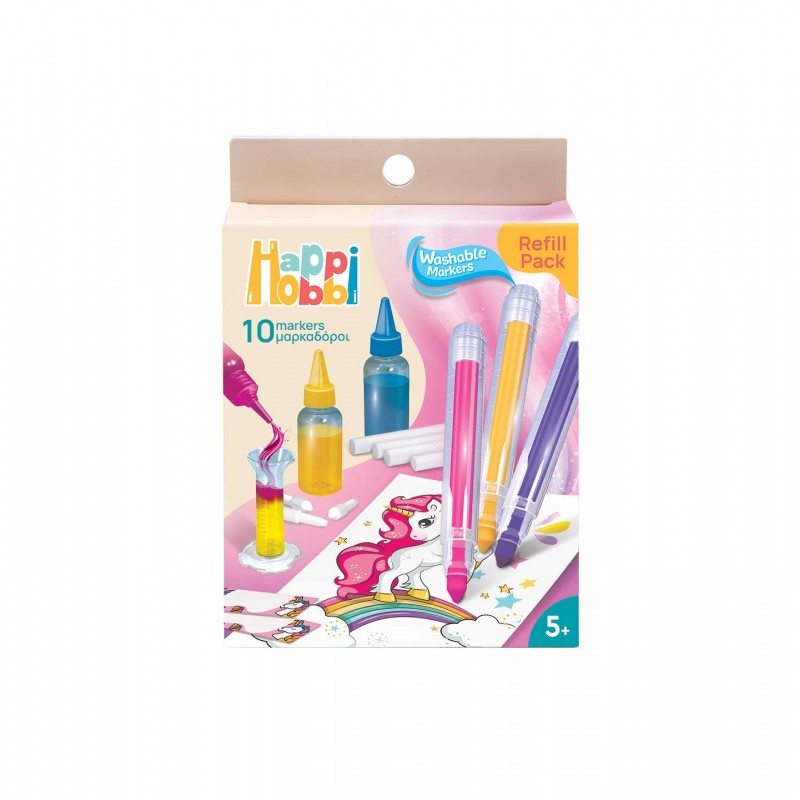 HappiHobbi Refill Pack για Εργαστήριο Μαρκαδόρων Για 5+ Χρονών As Company