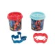 AS Πλαστελίνη Disney Frozen & Marvel Spiderman Σετ 2 Βαζάκια Με 2 Cutters 228gr Για 3+ Χρονών As Company