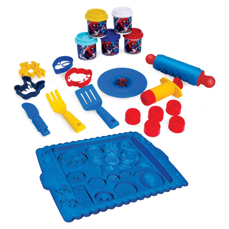 AS Πλαστελίνη Marvel Spiderman Baking Set Για 3+ Χρονών As Company
