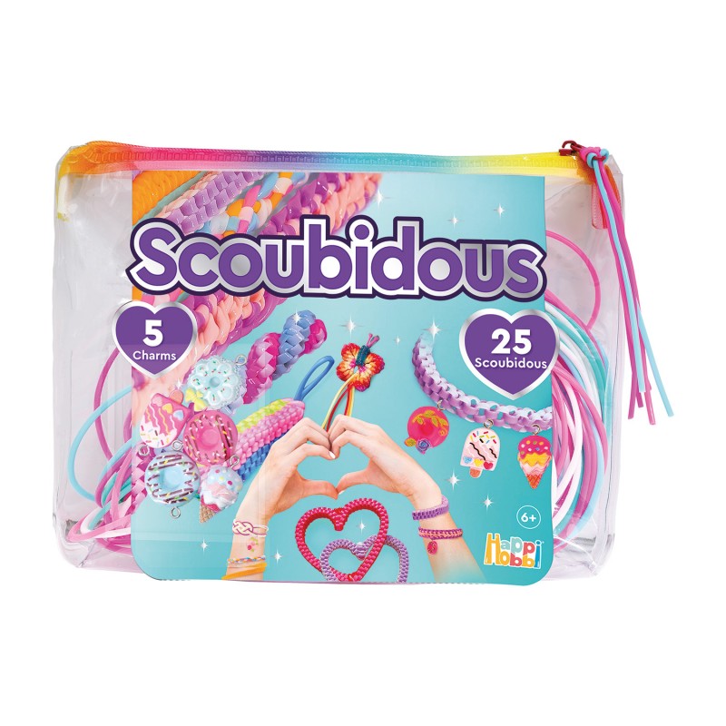HappiHobbi Scoubidous Τσαντάκι Με 25 Scoubidous & Αξεσουάρ Για 6+ As Company