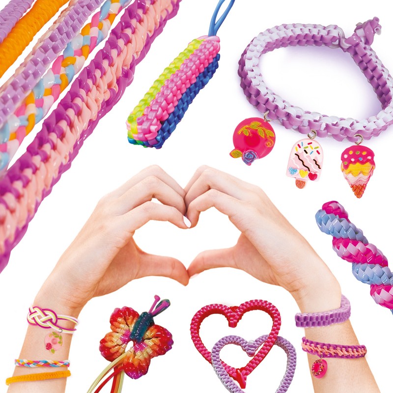 HappiHobbi Scoubidous Τσαντάκι Με 25 Scoubidous & Αξεσουάρ Για 6+ As Company