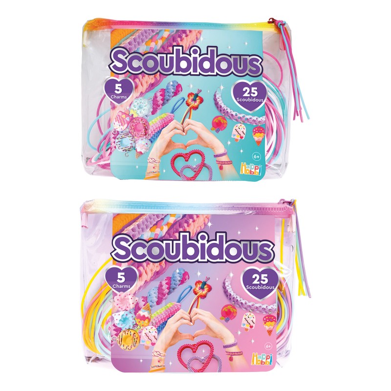 HappiHobbi Scoubidous Τσαντάκι Με 25 Scoubidous & Αξεσουάρ Για 6+ As Company