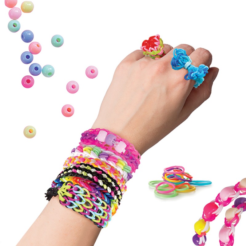 AS Plexi Flexi Love Θήκη Με 2400 Λαστιχάκια & 30 Αξεσουάρ Για Ηλικίες 5+ Χρονών As Company