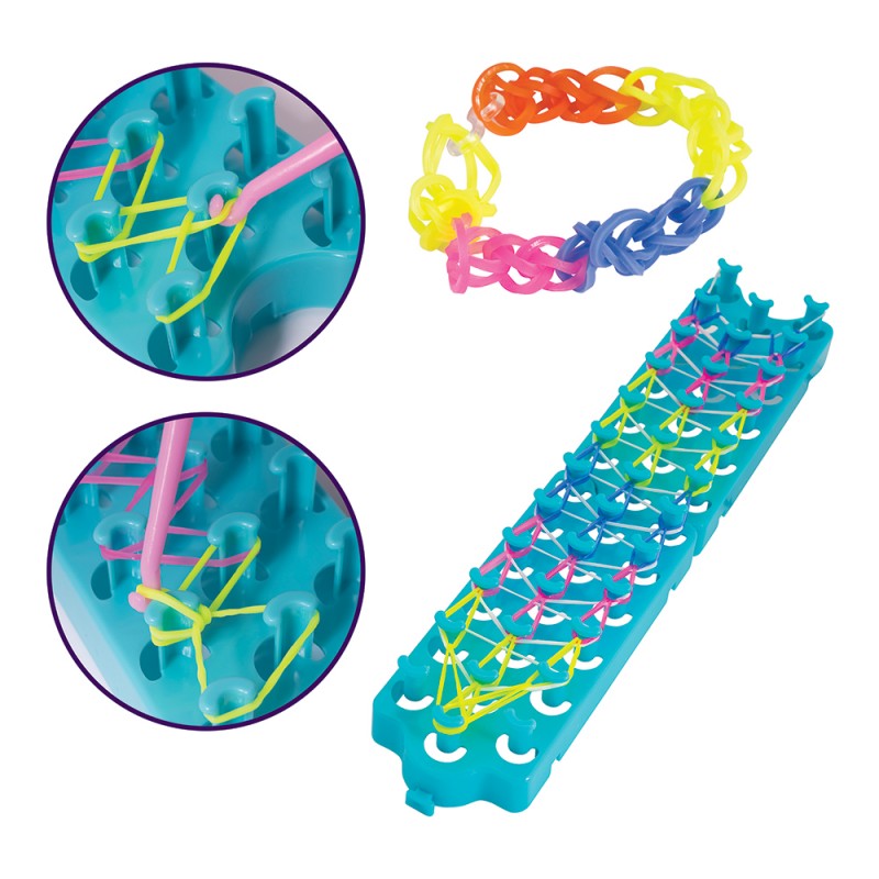 AS Plexi Flexi Love Αργαλειός Με 800 Λαστιχάκια & 30 Αξεσουάρ Για Ηλικίες 5+ Χρονών As Company