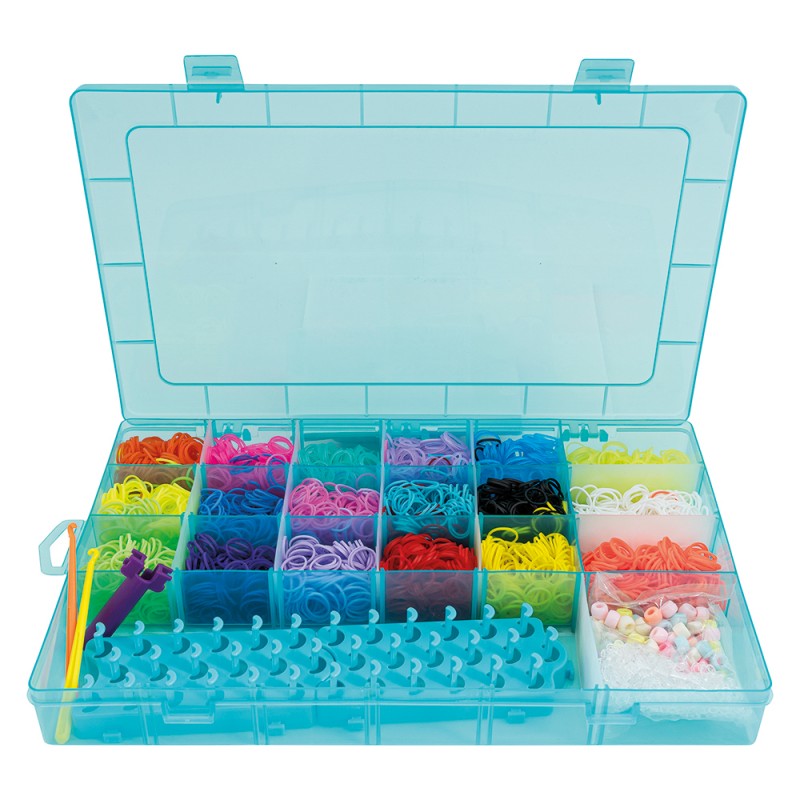 AS Plexi Flexi Love Μεγάλη Θήκη Με 4500 Λαστιχάκια & 100 Αξεσουάρ Για Ηλικίες 5+ Χρονών As Company