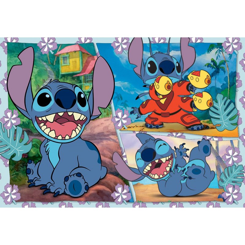 Παιδικό Παζλ Maxi Super Color Disney Stitch 104 Τμχ Clementoni As Company