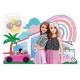 Clementoni Παιδικό Παζλ Super Color Barbie 104Τμχ
