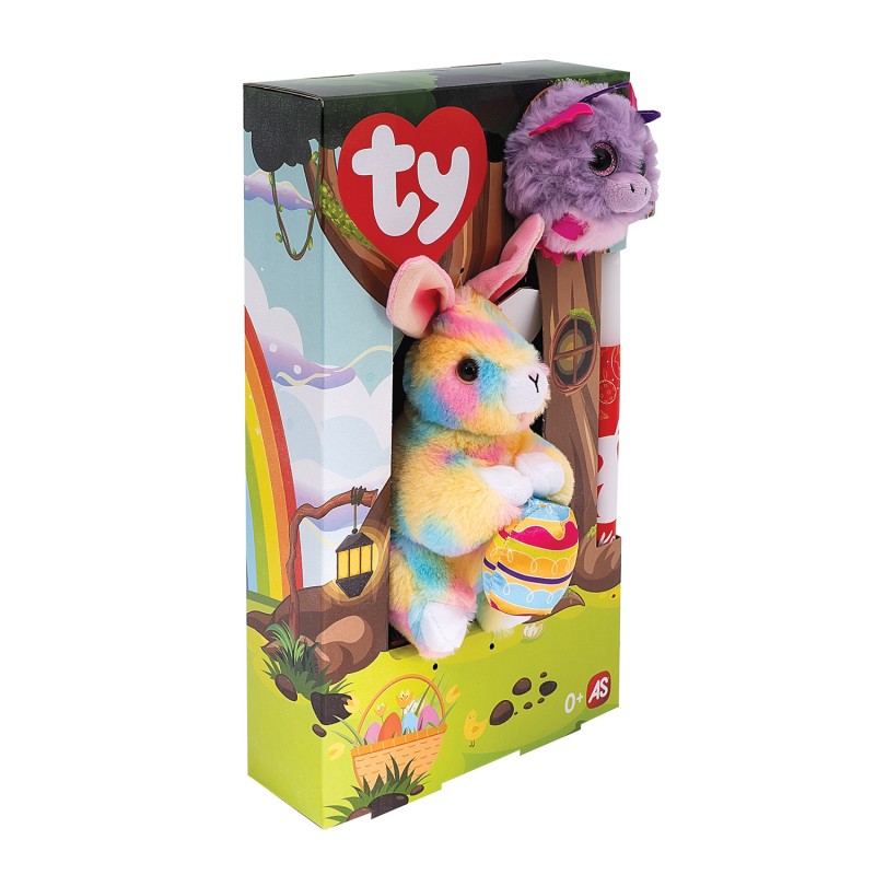 Λαμπάδα TY Beanie Boos 15εκ & Χνουδωτό Beanie Balls As Company