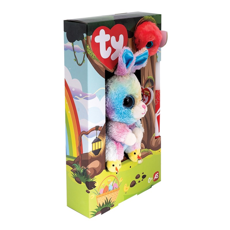 Λαμπάδα TY Beanie Boos 15εκ & Χνουδωτό Beanie Balls As Company